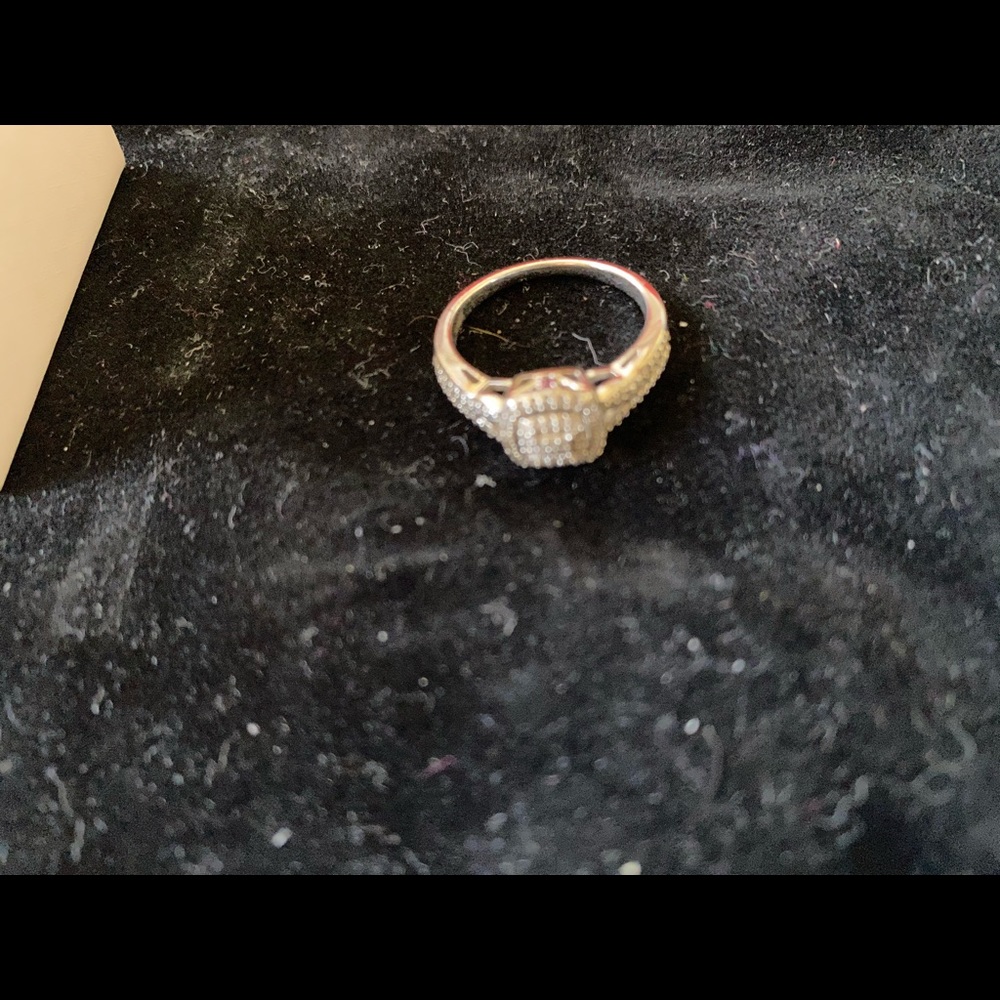 Pagoda engagement ring